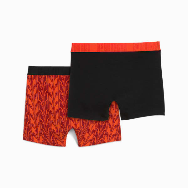 Pack de 2 bóxers para hombre PUMA, Black / Red, large-MEX