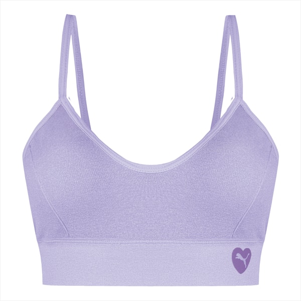 Sutiã Sem Costura com Bojo, Purple Melange, large-BRA