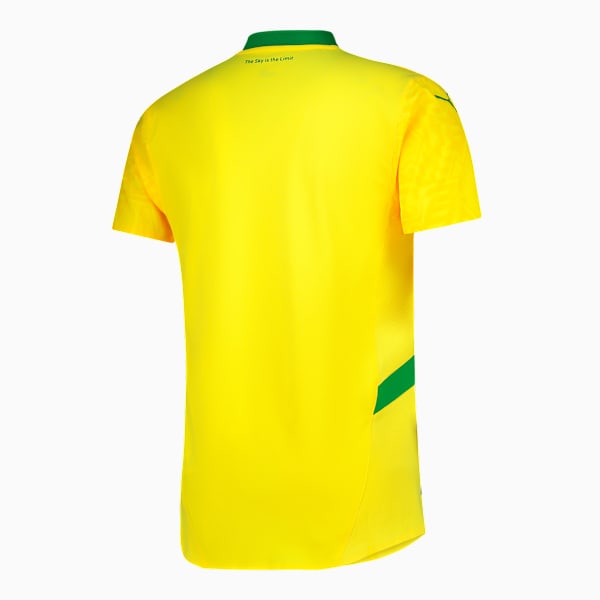 MSFC Mens Home Authentic Players Shirt, Yellow Blaze-Fast Green, large-ZAF
