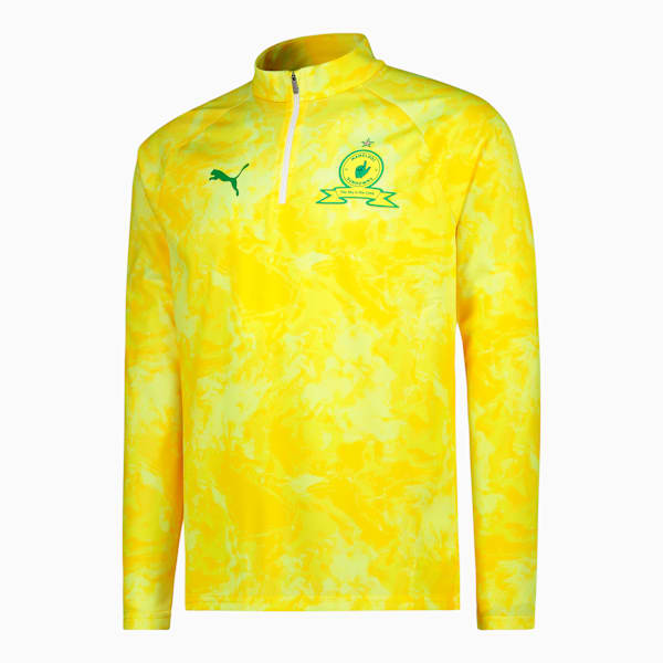 MSFC Mens Prematch Auth 1/4-, Pelé Yellow-Fast Green, large-ZAF