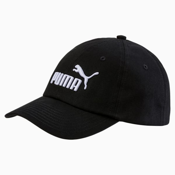 Essentials Woven Cap Kids, Puma Black-No.1, large-ZAF