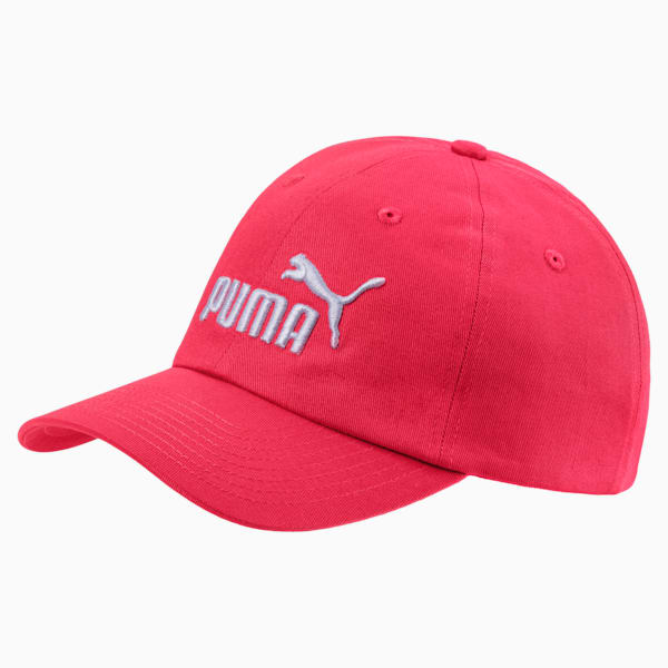 Essentials Woven Cap Kids, Paradise Pink-N.1 white, large-ZAF