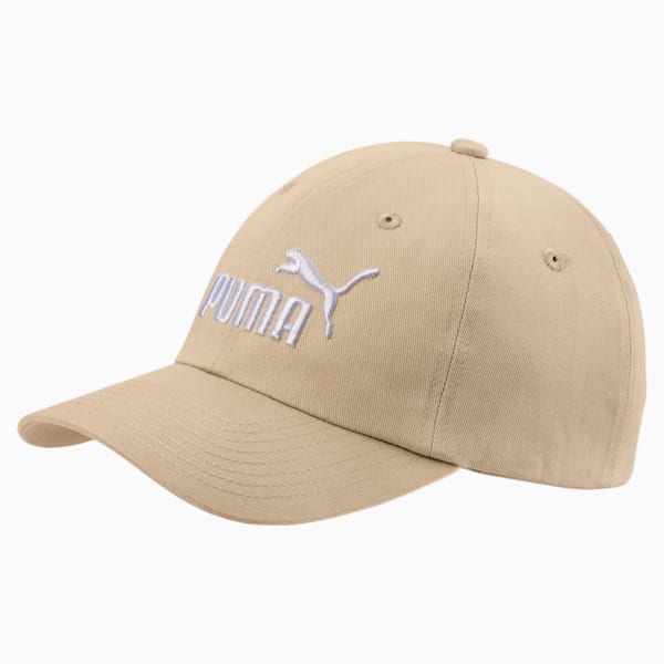 Essentials Woven Cap Kids, Pebble-N.1 white, large-ZAF