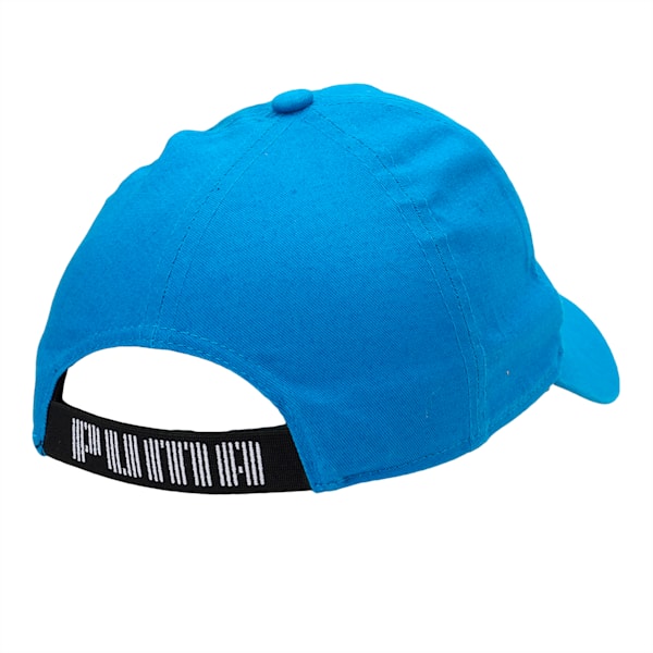 teamLIGA Cap, Electric Blue Lemonade-Puma Black, large-ZAF