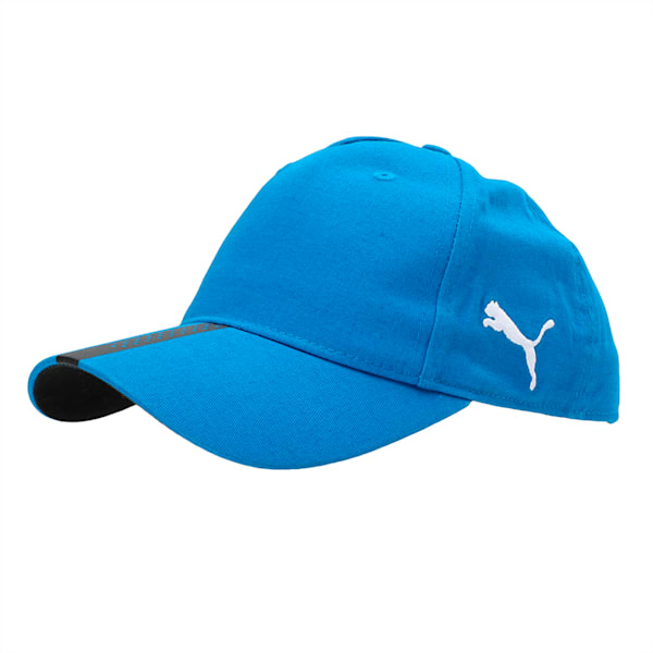teamLIGA Cap, Electric Blue Lemonade-Puma Black, large-ZAF
