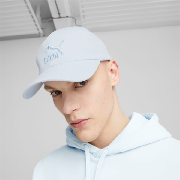 Archive Logo Baseball Cap, Icy Blue, large-ZAF