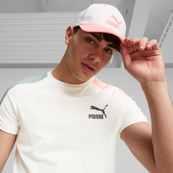 Archive Logo Baseball Cap, Warm White-Peach Smoothie, large-ZAF