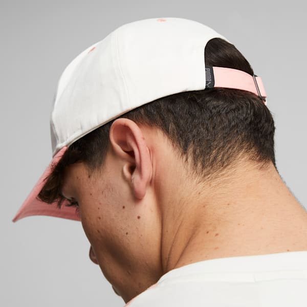 Archive Logo Baseball Cap, Warm White-Peach Smoothie, large-ZAF