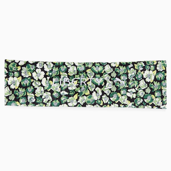PUMA x LIBERTY Headband Women, Puma Black-AOP, large-ZAF