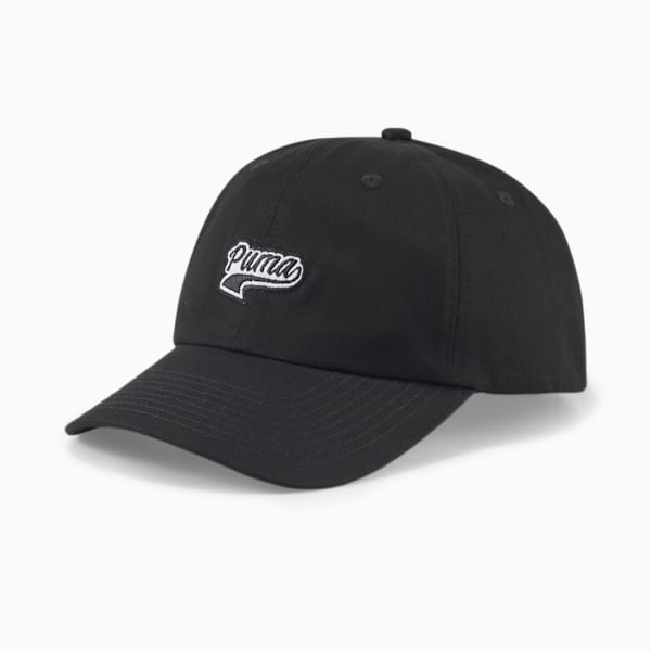Gorra logotipo Script, Puma Black, large-MEX
