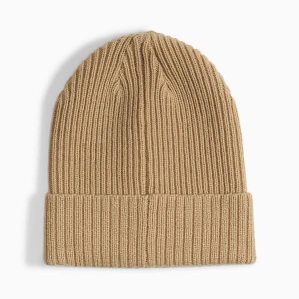 Classic Cuff Ribbed Beanie, Prairie Tan, large-ZAF