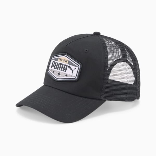 Trucker Cap, Puma Black, large-ZAF