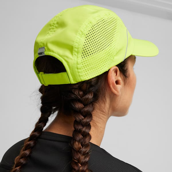 Gorra de running liviana, Lime Pow, large-ARG