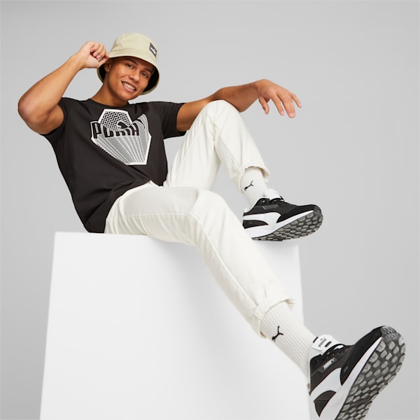 Core Bucket Hat, Granola-PUMA Black, large-ZAF