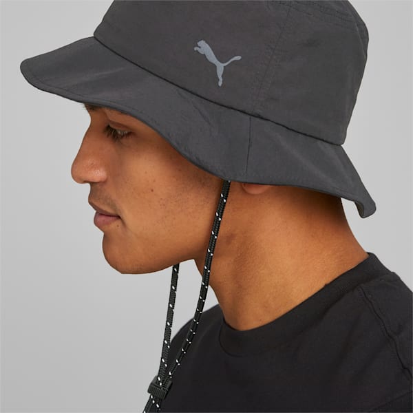 PRIME Techlab Bucket Hat, PUMA Black, large-ZAF