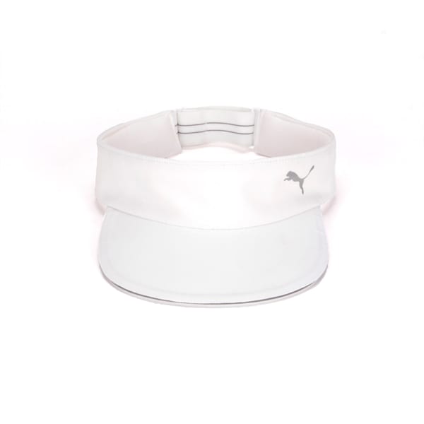Visera para correr, PUMA White, large-MEX