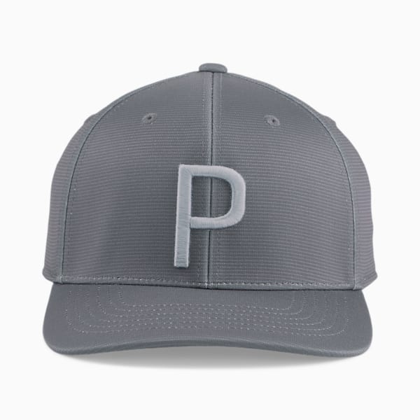 P Golf Cap, Slate Sky-Ash Gray, large-ZAF