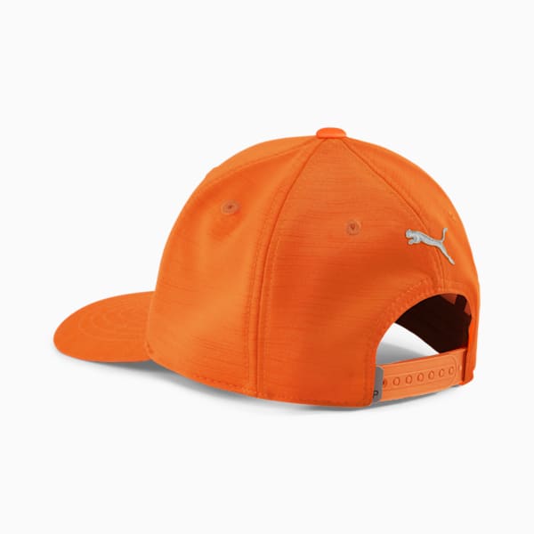 P Golf Cap, Rickie Orange-Cool Mid Gray, large-ZAF