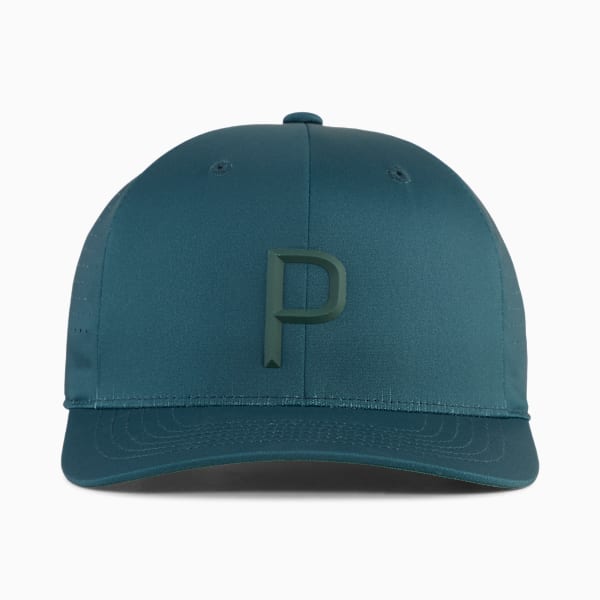 Tech P Snapback Golf Cap Men, Green Terrain, large-ZAF