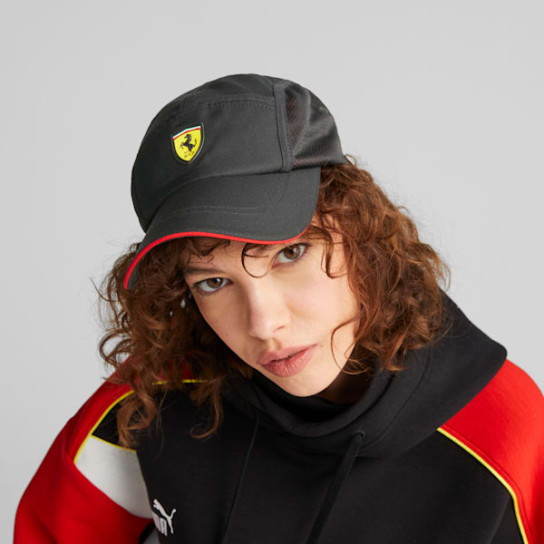 Scuderia Ferrari SPTWR Statement Baseball Cap, PUMA Black, large-ZAF