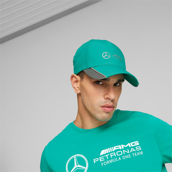 Mercedes-AMG Petronas F1 Monochrome Motorsport Baseball Cap, Spectra Green, large-ZAF