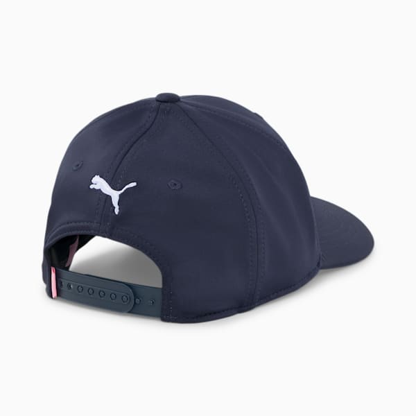 Palmer P Golf Cap, Navy Blazer-White Glow, large-MEX