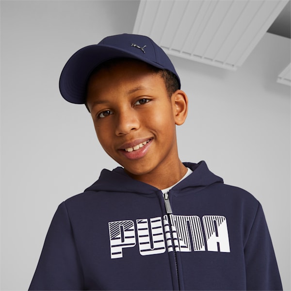 Metal Cat Cap Youth, Peacoat, large-ZAF