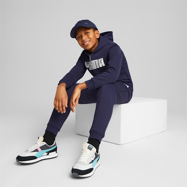 Metal Cat Cap Youth, Peacoat, large-ZAF