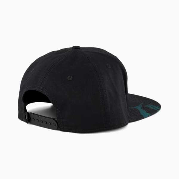 Gen.PUMA Flat Brim Cap, PUMA Black, large-ZAF