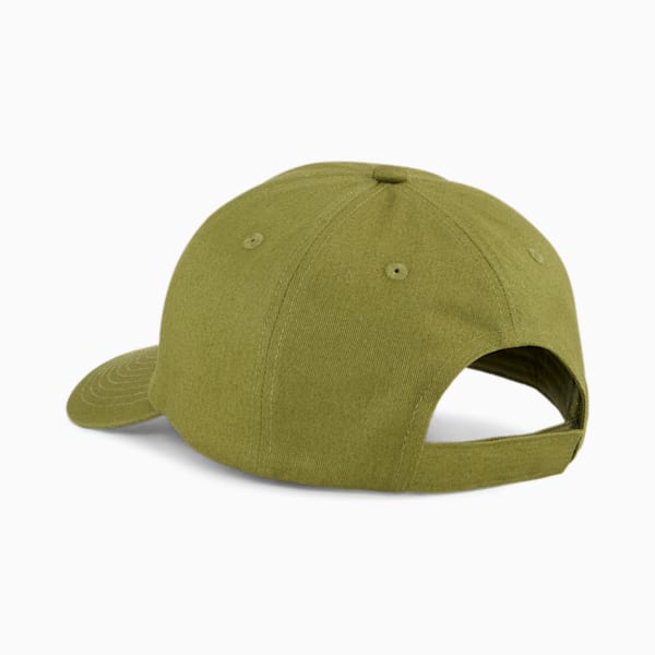 Essentials Cat Logo Cap, Olive Green-PUMA Black, large-ZAF