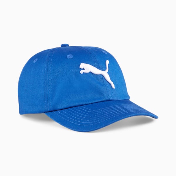 Essentials Cat Logo Cap, Cobalt Glaze-PUMA White, large-ZAF