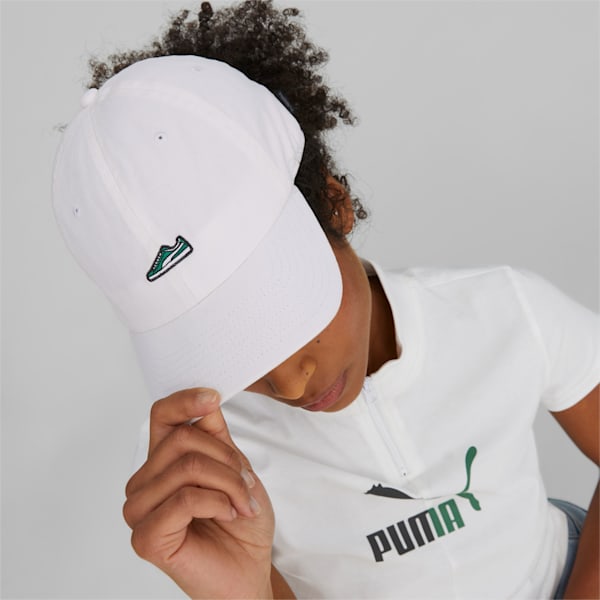 PRIME Dad Cap, PUMA White-Suede, large-ZAF