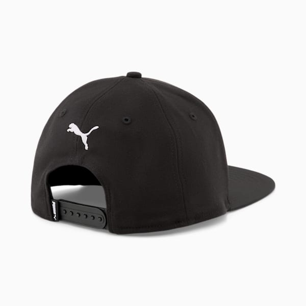 PUMA Flat Brim Cap, PUMA Black-Gray Violet, large-ZAF