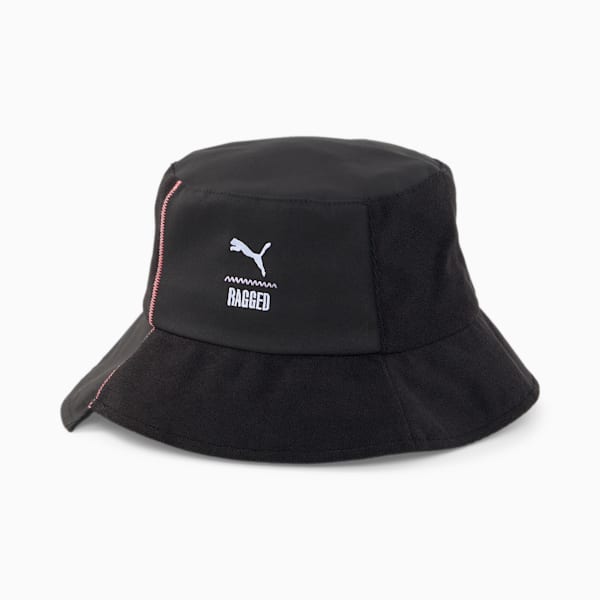 PUMA x THE RAGGED PRIEST Bucket Hat Women, PUMA Black, large-ZAF