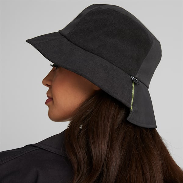 PUMA x THE RAGGED PRIEST Bucket Hat Women, PUMA Black, large-ZAF
