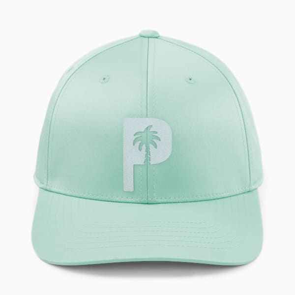 PUMA x Palm Tree Crew Golf Cap Men, AQUA GREEN, large-ZAF