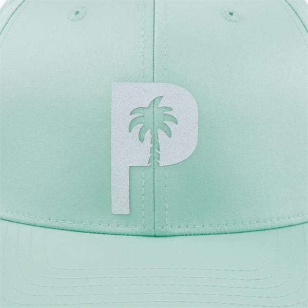 PUMA x Palm Tree Crew Golf Cap Men, AQUA GREEN, large-ZAF