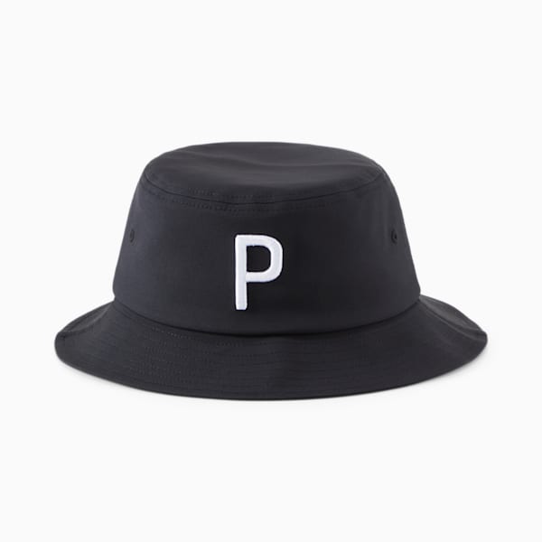 P Bucket Hat Men, PUMA Black, large-ZAF