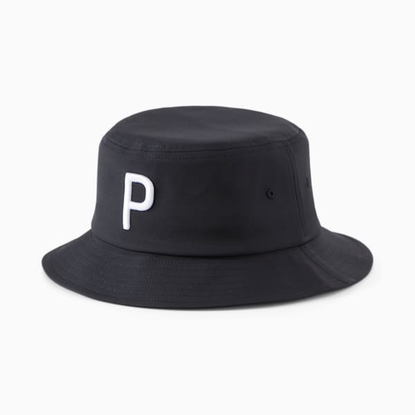 P Bucket Hat Men, PUMA Black, large-ZAF