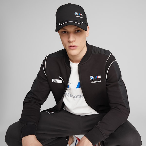 BMW M Motorsport Baseball Cap, PUMA Black, large-ZAF