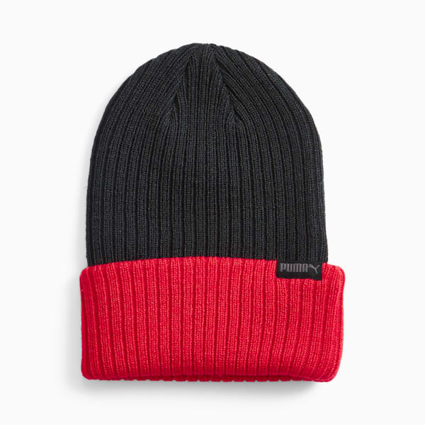 PUMA x MIRACULOUS Youth Beanie, PUMA Black-AOP, large-ZAF