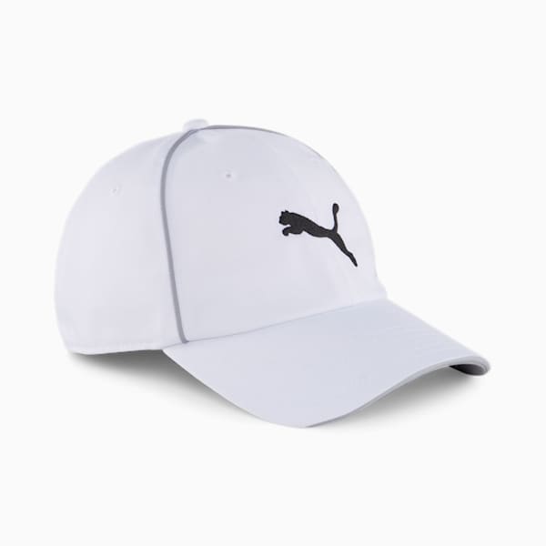 Essentials Cap, PUMA White-Concrete Gray, large-ZAF