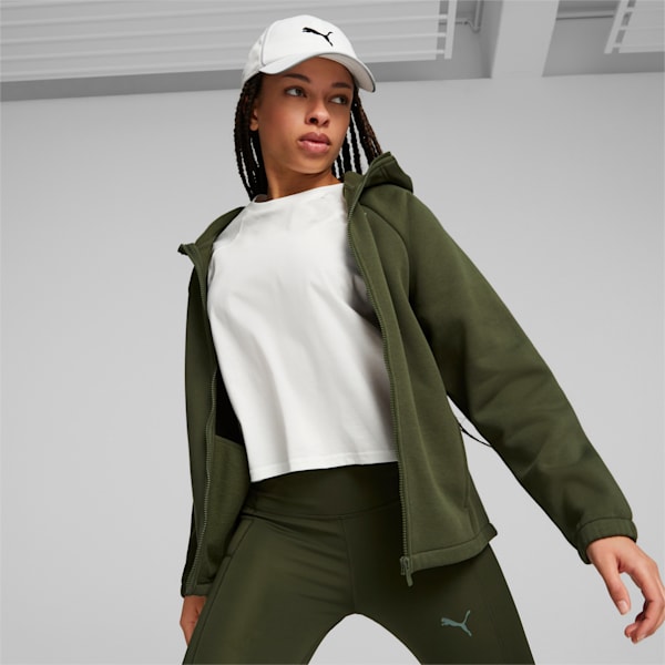Essentials Cap, PUMA White-Concrete Gray, large-ZAF