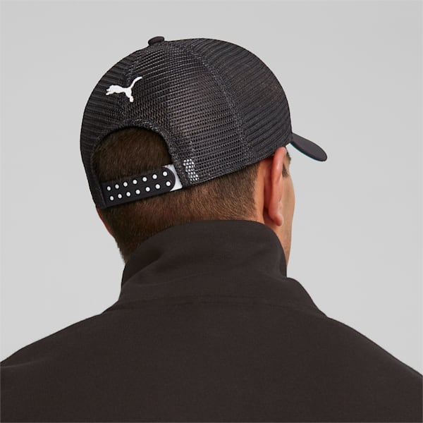 Mercedes-AMG PETRONAS Trucker Cap, PUMA Black, large-ZAF
