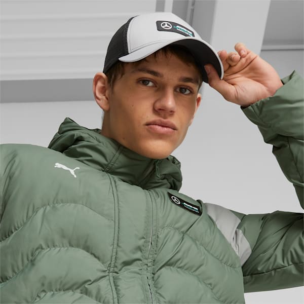 Mercedes-AMG PETRONAS Trucker Cap, Mercedes Team Silver, large-ZAF