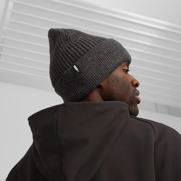 Metal Cat Beanie, PUMA Black, large-ZAF
