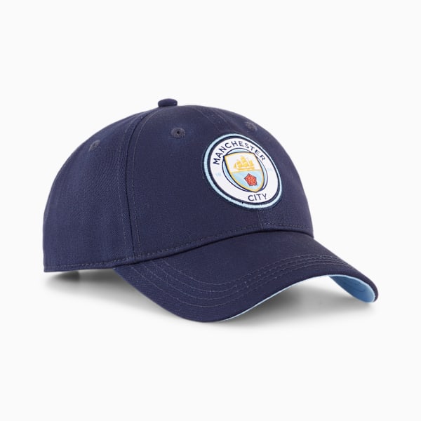 Gorra de béisbol del Manchester City, PUMA Navy-Team Light Blue, large-ARG