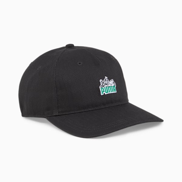 Skate Relaxed Low Curve Cap, PUMA Black, large-ZAF