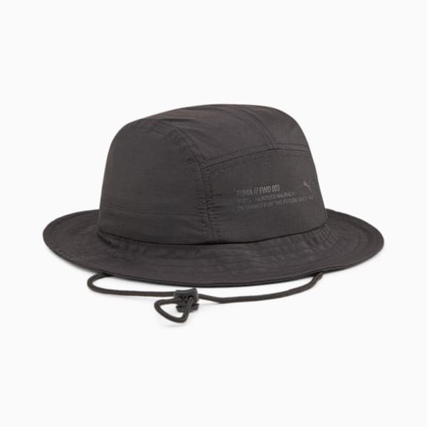 PUMA FWD Bucket Hat, PUMA Black, large-ZAF