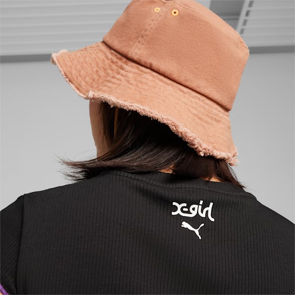 PUMA x X-GIRL Bucket Hat, Brown Mushroom, large-ZAF